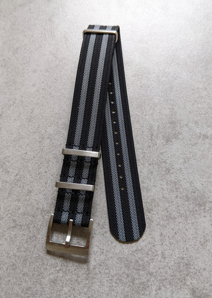 Premium Ribbed Fabric Watch Strap - Bond