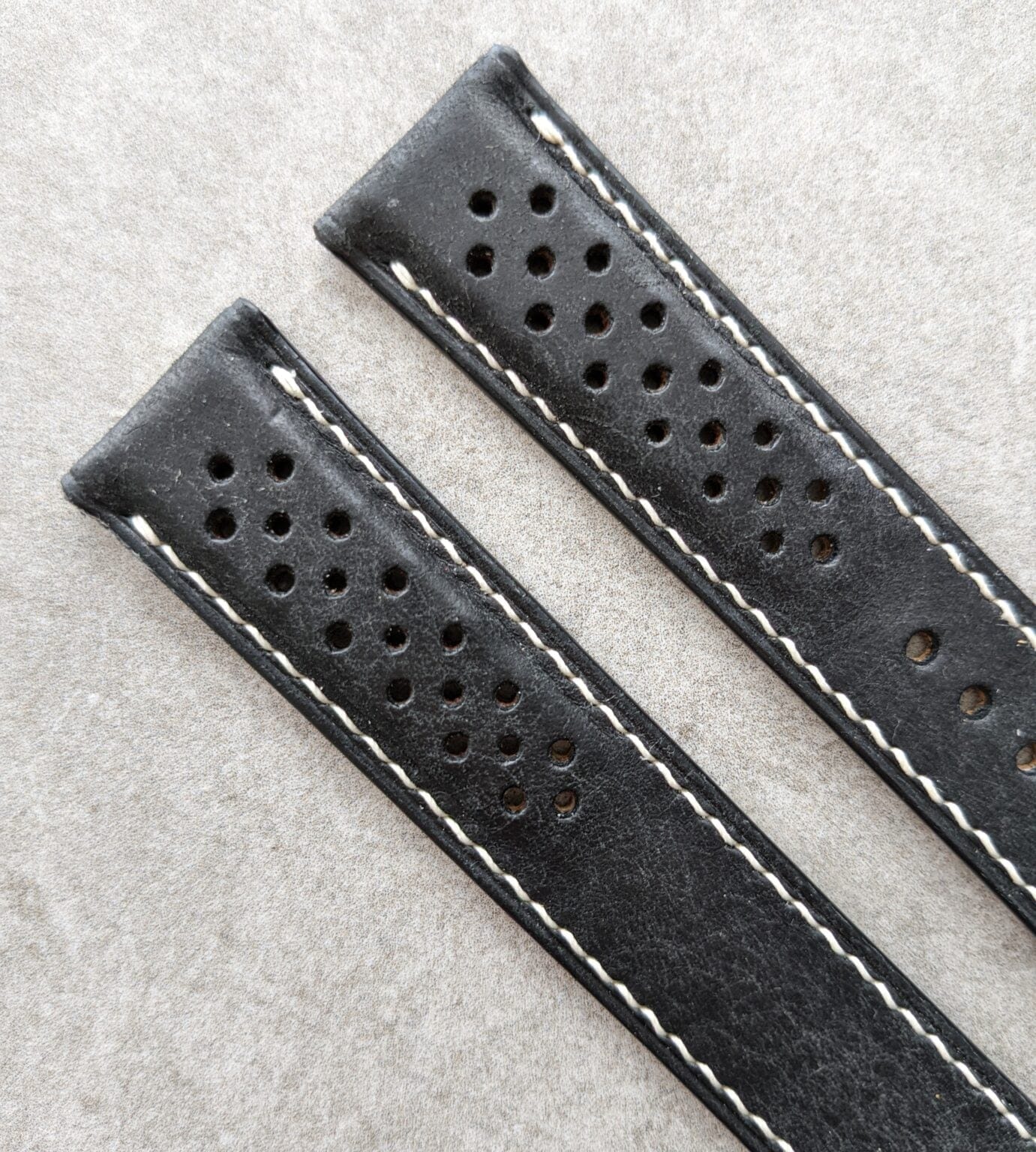 Omega-Style Deployant Strap – Black Pueblo Rally