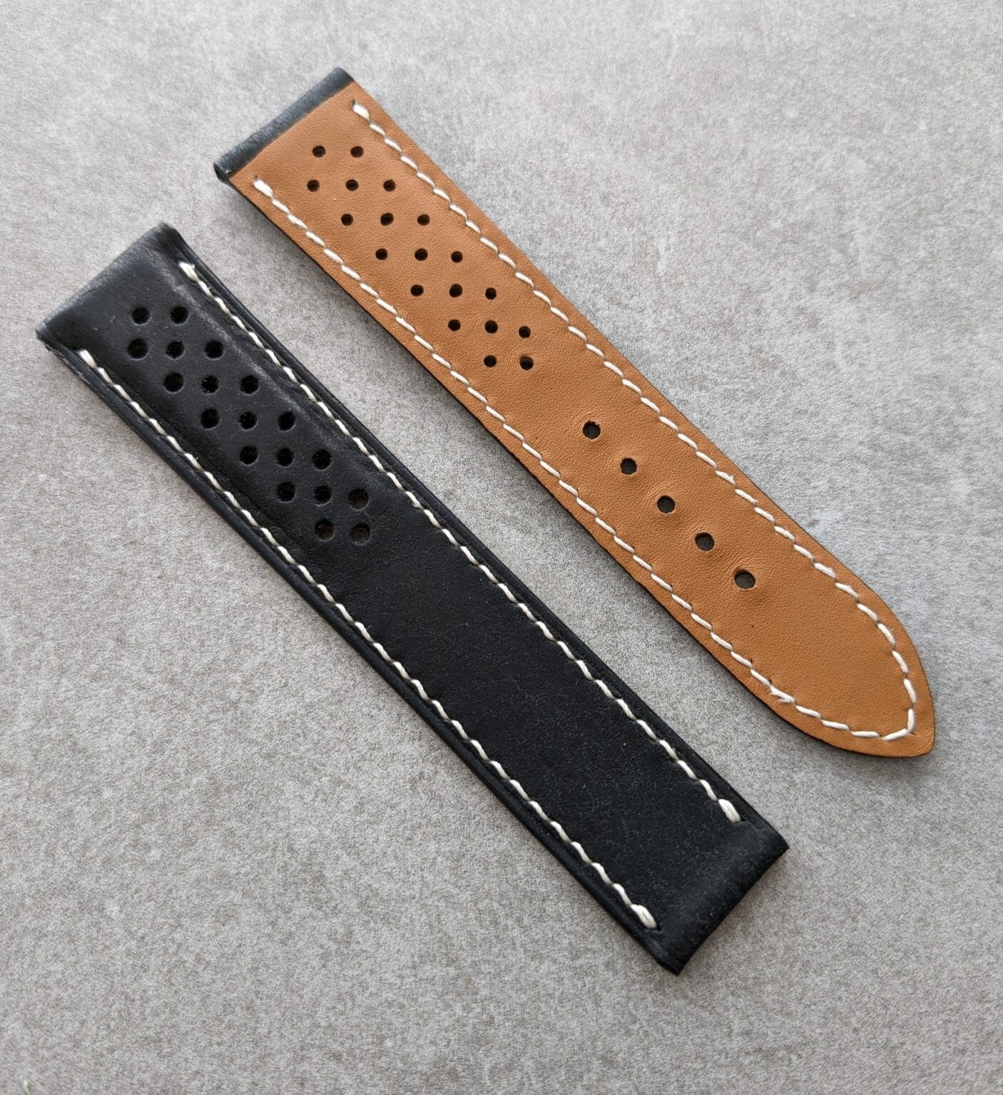 Omega-Style Deployant Strap – Black Pueblo Rally