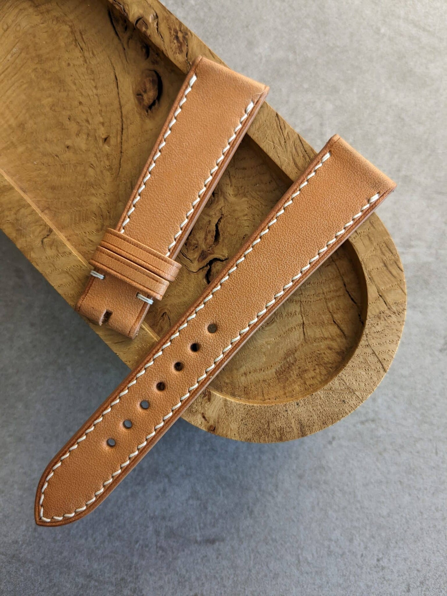 Buttero Classic Calfskin Strap - Natural