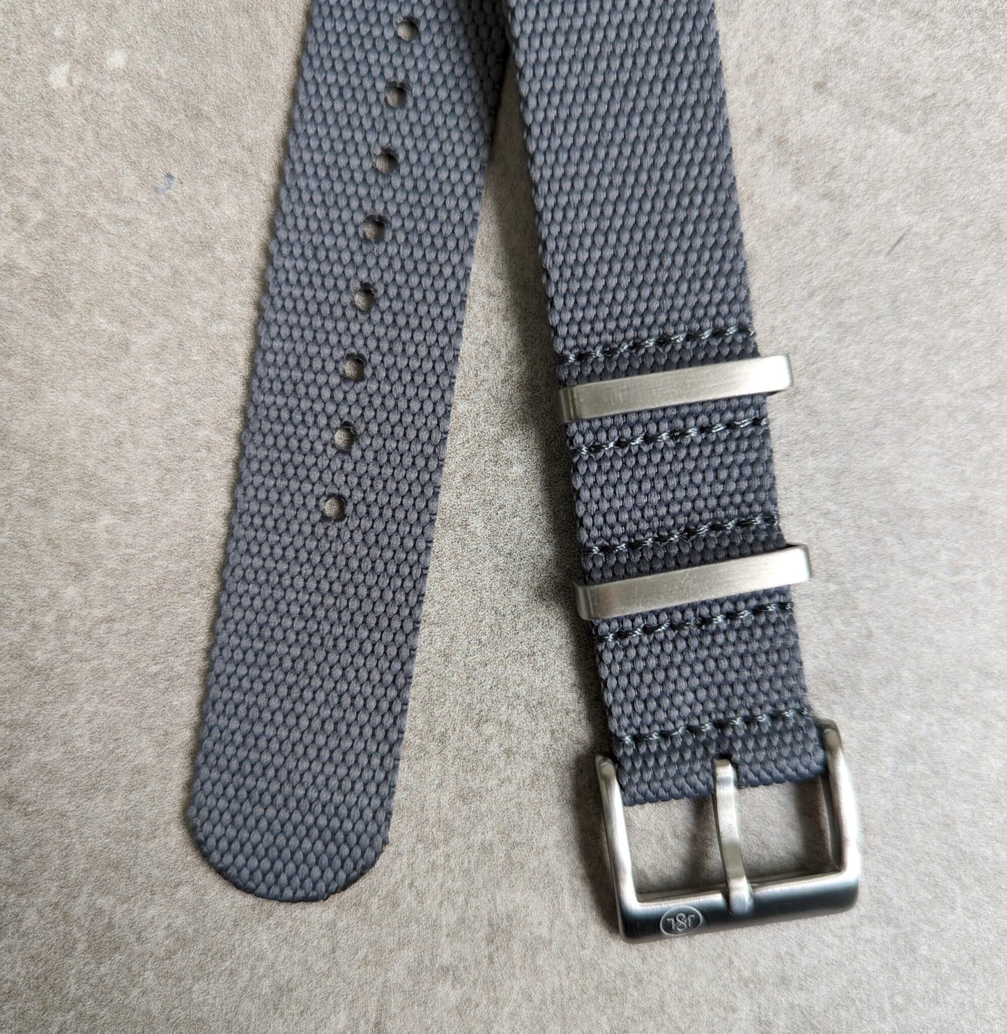 Premium Fabric Honeycomb Strap - Marine Grey