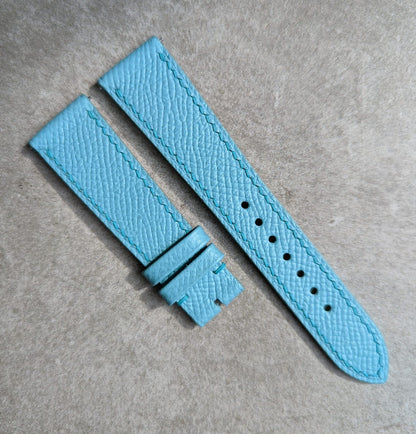 Epsom Calfskin Watch Strap - Tiffany Blue