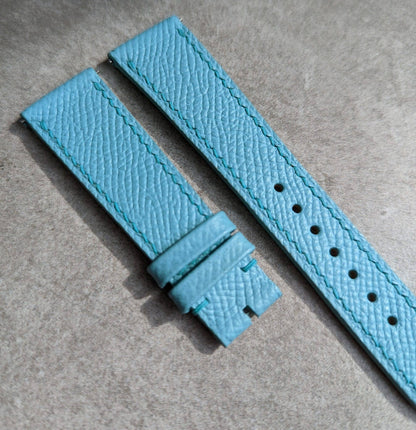 Epsom Calfskin Watch Strap - Tiffany Blue