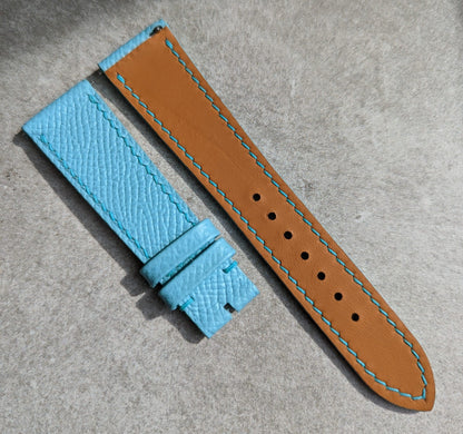 Epsom Calfskin Watch Strap - Tiffany Blue