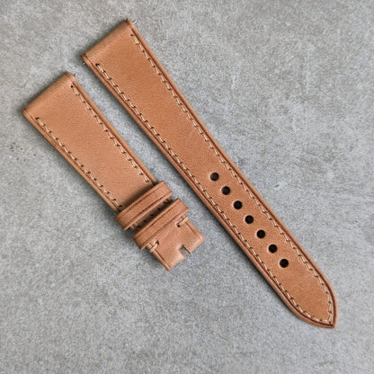 Wickett & Craig Strap - Natural W/Matching Stitch