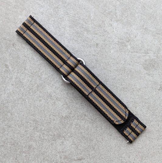 Premium Ribbed Two Piece Ballistic Nylon Strap - No Time To Die