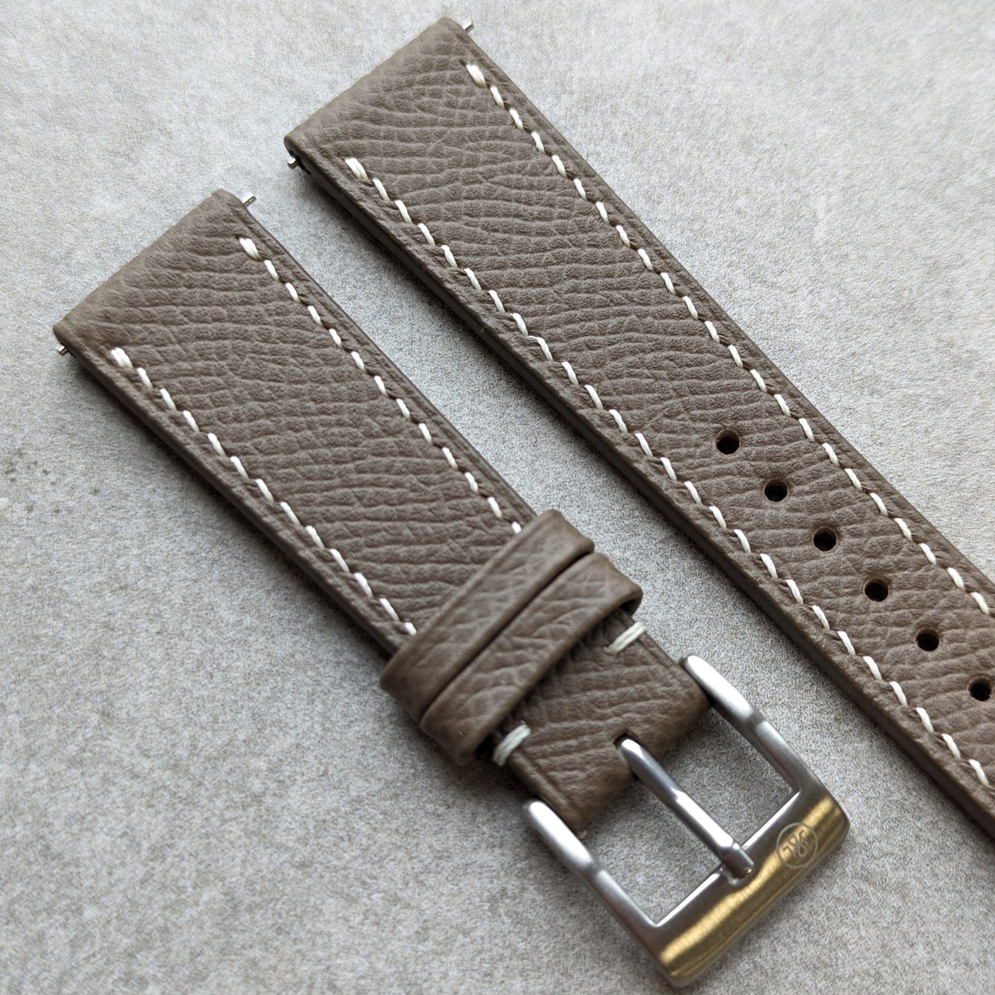 Epsom Calfskin Strap - Taupe - RTW