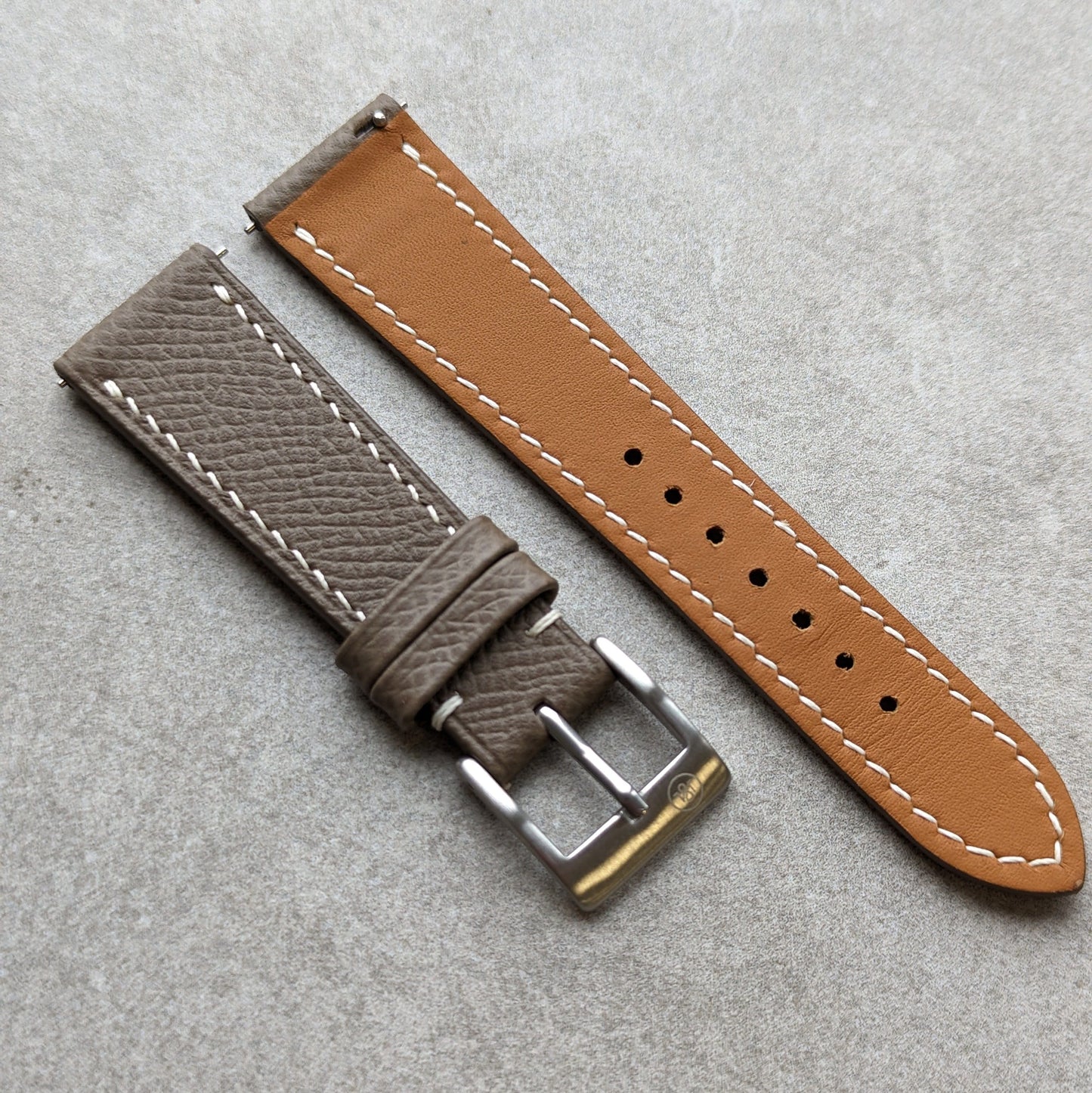 Epsom Calfskin Strap - Taupe - RTW