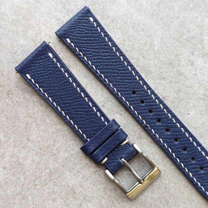 Epsom Calfskin Strap - Navy Blue - RTW