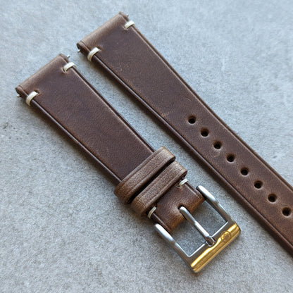 Horween Chromexcel Strap Minimal Stitch - Natural Tan - RTW