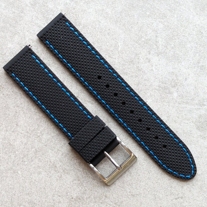 Textured & Stitched Rubber Straps