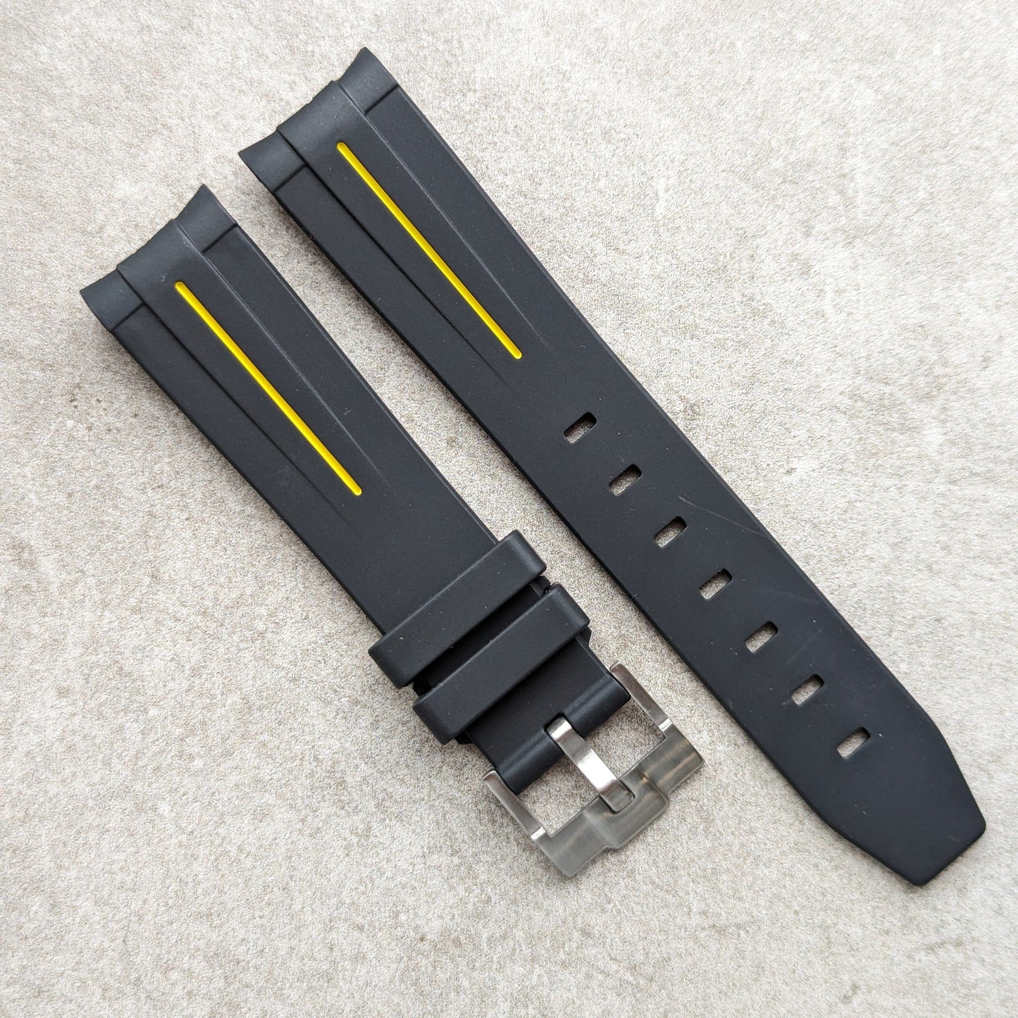 Curved Lug Rubber Straps - Rolex Fitment