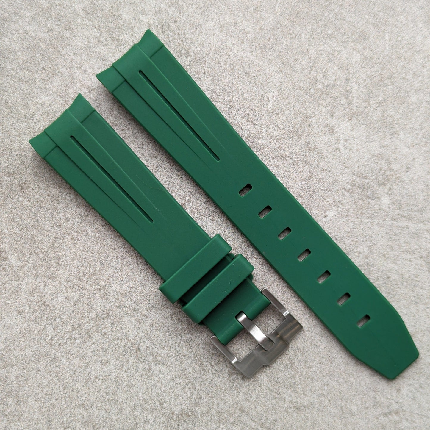 Curved Lug Rubber Straps - Rolex Fitment