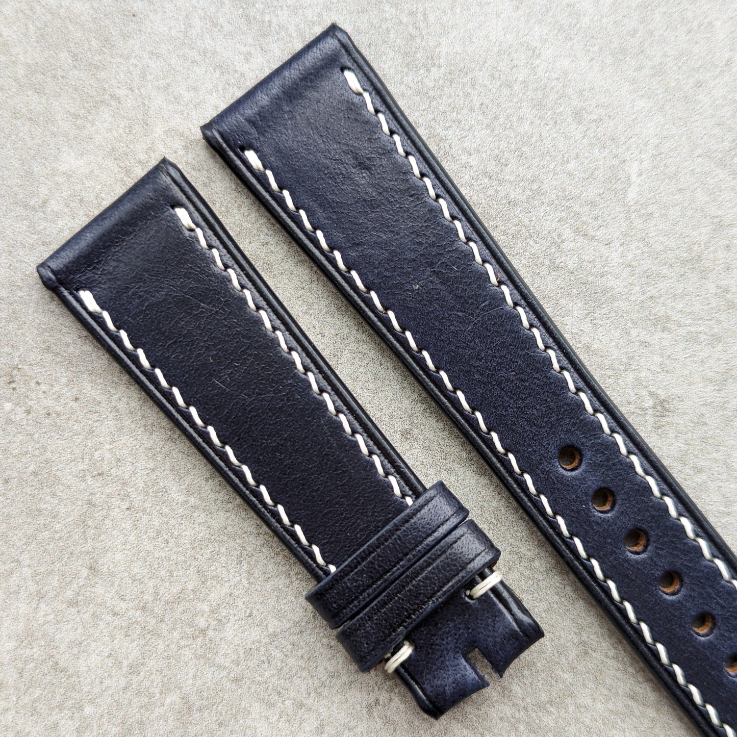 Wickett & Craig Strap - Navy Blue