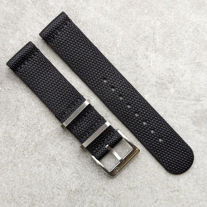 Premium Waffle Weave Two Piece Nylon Strap