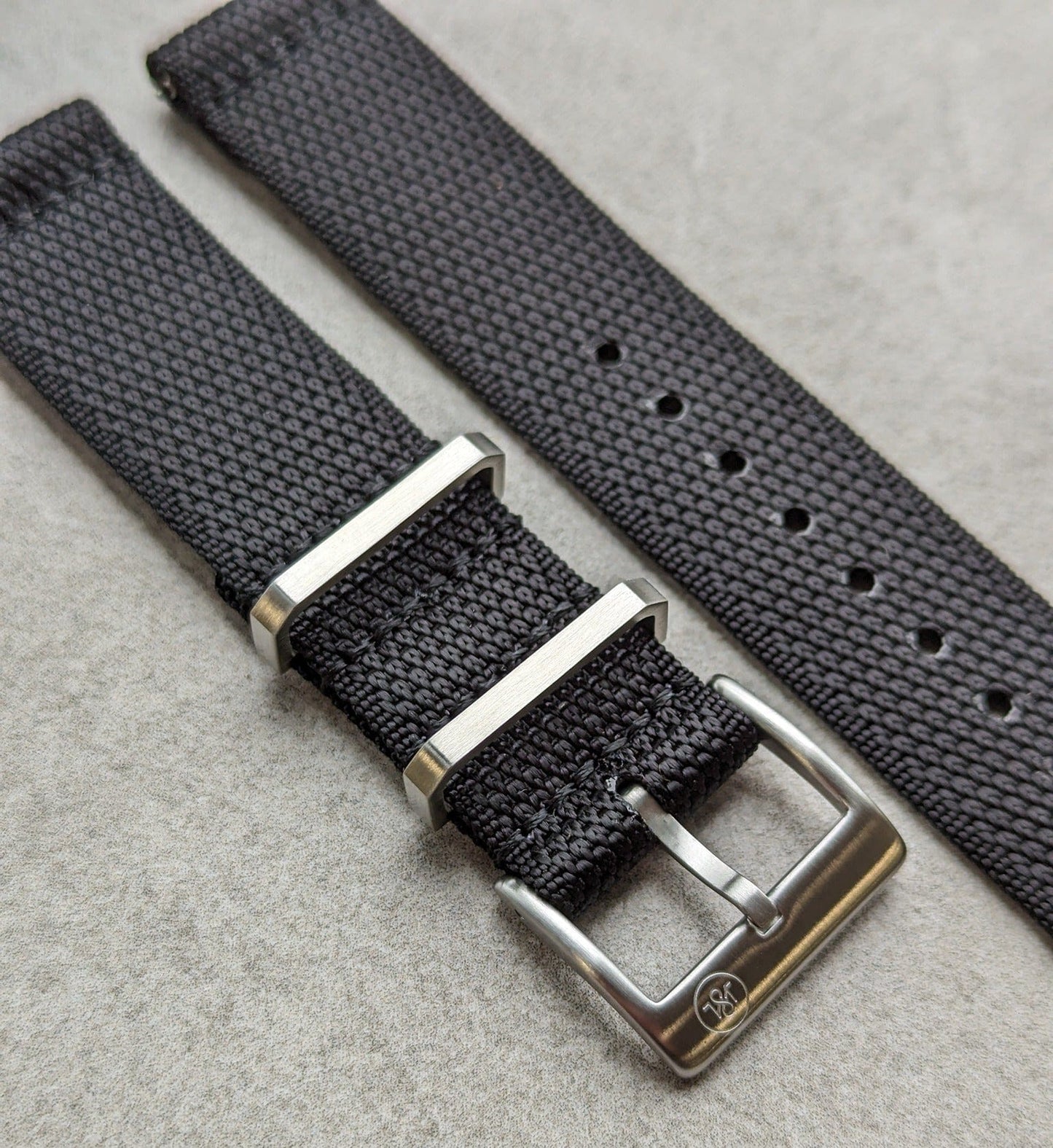 Premium Waffle Weave Two Piece Nylon Strap