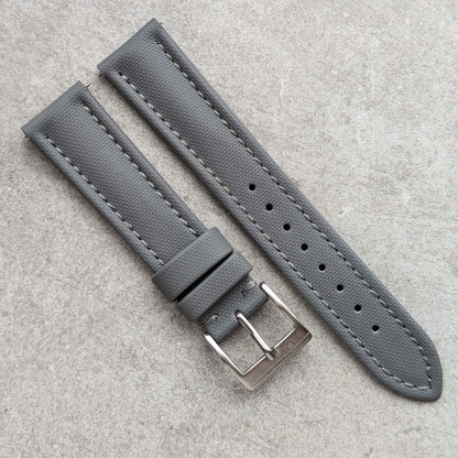 Sailcloth Watch Strap - Grey