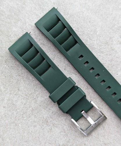 Premium 'Soft Touch' Vented Rubber Straps