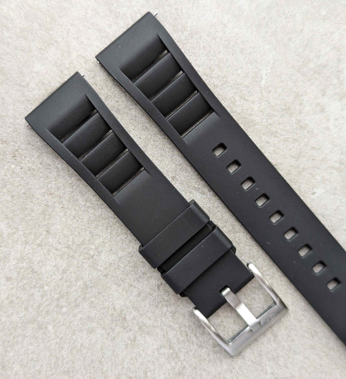 Premium 'Soft Touch' Vented Rubber Straps