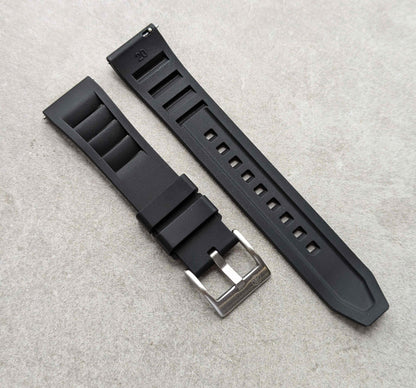 Premium 'Soft Touch' Vented Rubber Straps