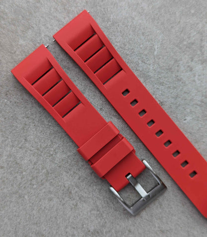 Premium 'Soft Touch' Vented Rubber Straps