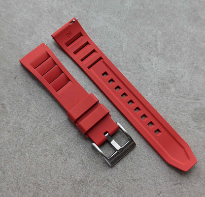 Premium 'Soft Touch' Vented Rubber Straps