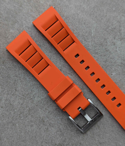 Premium 'Soft Touch' Vented Rubber Straps