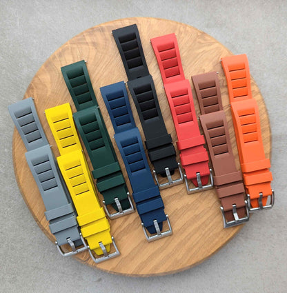 Premium 'Soft Touch' Vented Rubber Straps