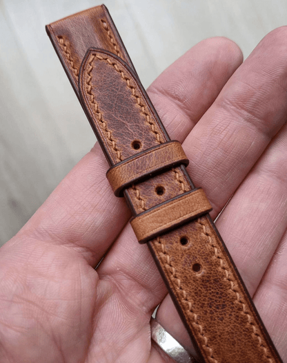 Badalassi Wax Watch Strap - Tan Brown