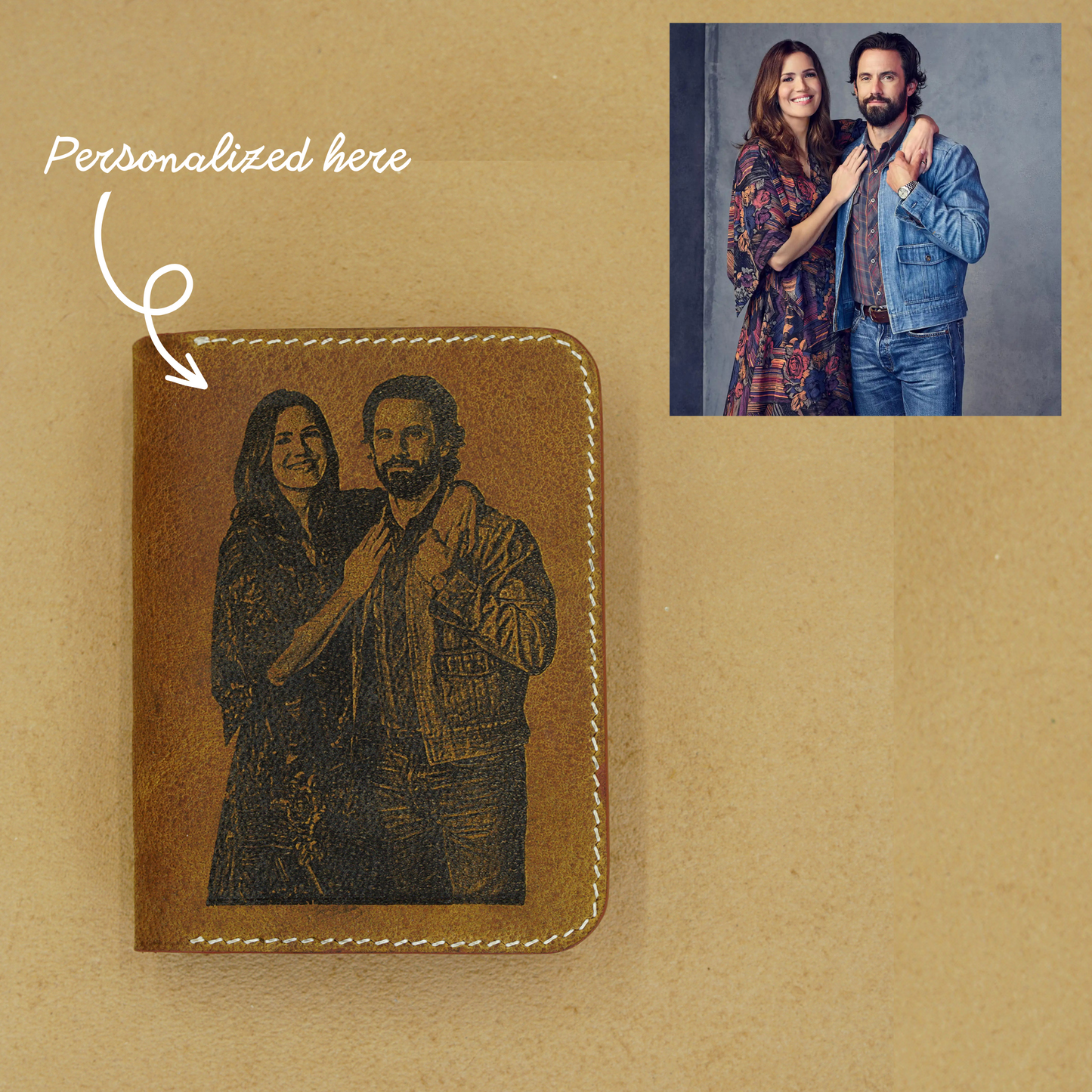 Personalized Photo Card Wallet