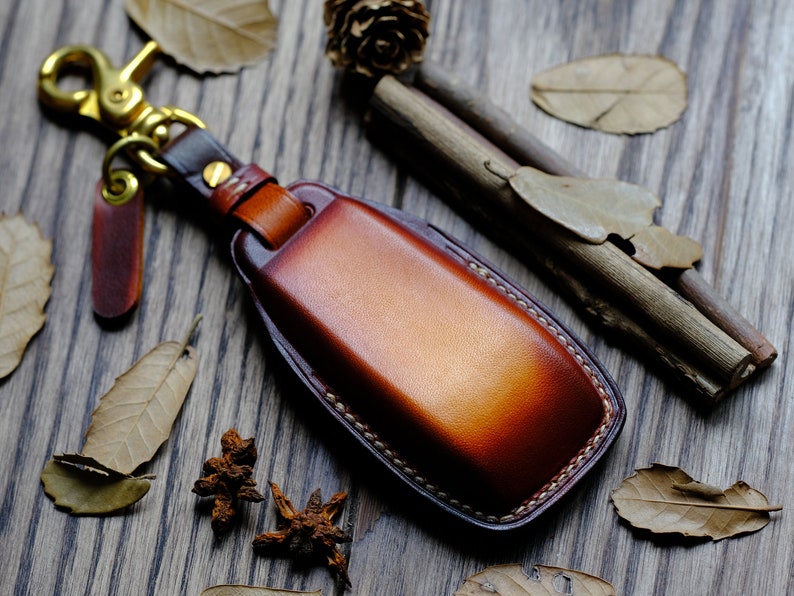 Mercedes Fob Shell, Mercedes Key Fob Cover, Personalized Leather Protector Case For Keyless Remotes Entry Mercedes, Birthday Gifts