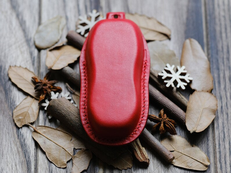 Porsche Taycan Macan 911 718 Cayenne ... Key Fob Cover, Personalized Leather Key Case For Porsche, Gift For Her, Birthday Gifts