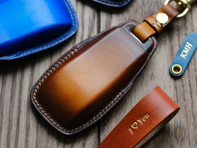 Mercedes Key Fob Case, Cover Shell for Mercedes Benz C E S G Class GLC GLK W177 W205 W213 W222 X167 AMG, Mercedes Fob Shell Entry Remote