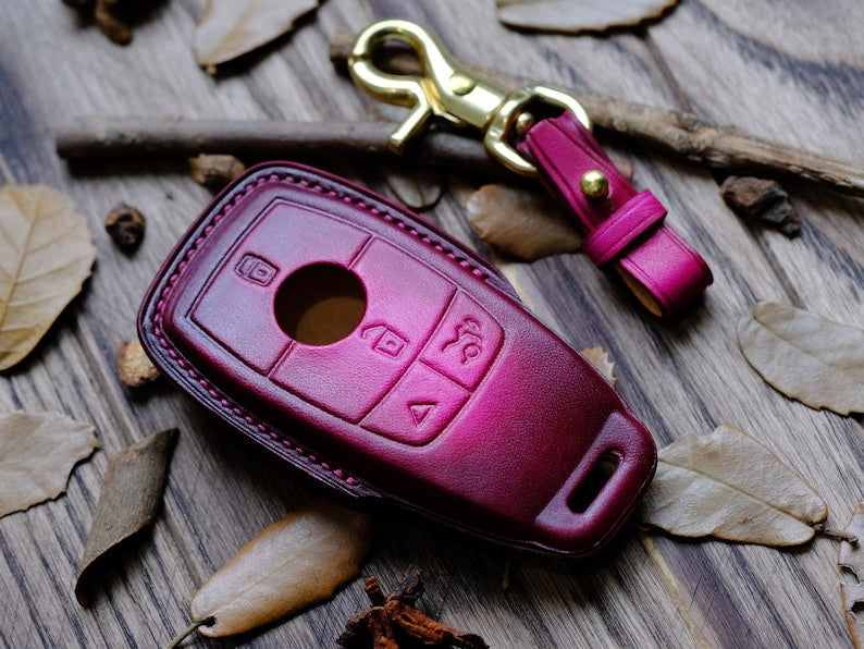 Cover For Mercedes Benz C E S G Class GLA GLC GLE W177 W205 W213 W222 X167 Mercedes Key Fob Cover Key Case Keyless Entry Remote Fob Shell