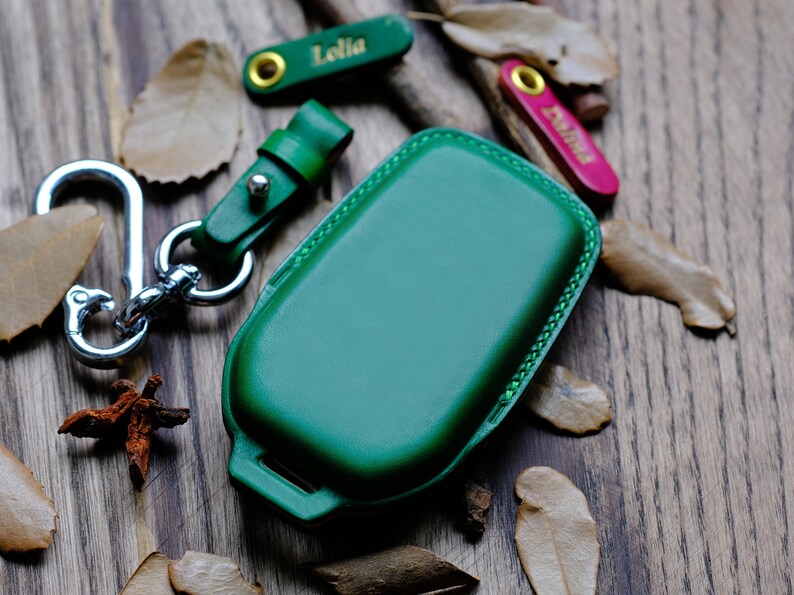 2 Types Of Leather Key Fob Cover For Toyota Sienna 2021 2022 2023 Toyota Sienna Key  Case Keyless Key Chain Entry Remote Personalized Gift