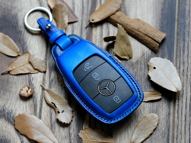 Cover For Mercedes Benz C E S G Class GLA GLC GLE W177 W205 W213 W222 X167 Mercedes Key Fob Cover Key Case Keyless Entry Remote Fob Shell