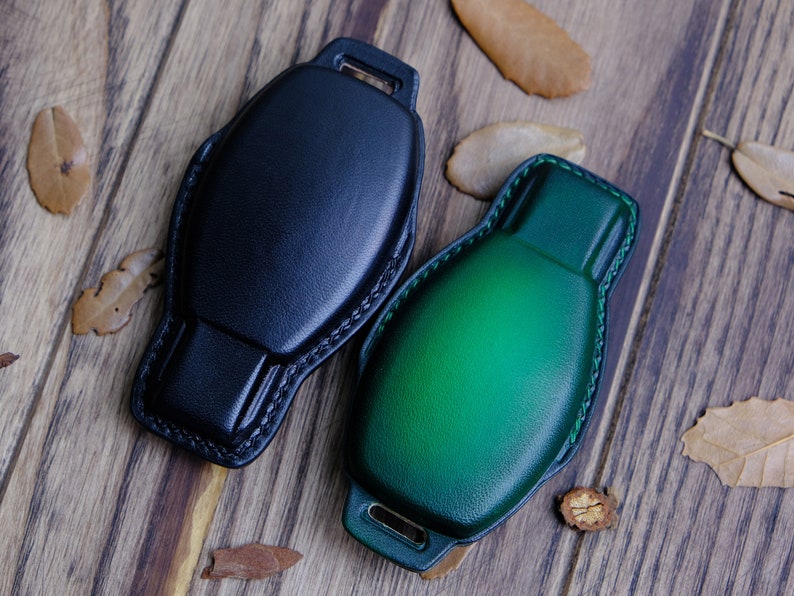 Mercedes E-class Accessories, Leather Key Case For E-class G-class GLA GLC GLK, Gift for Him, Personalized Gift, Mercedes Key Fob Cover