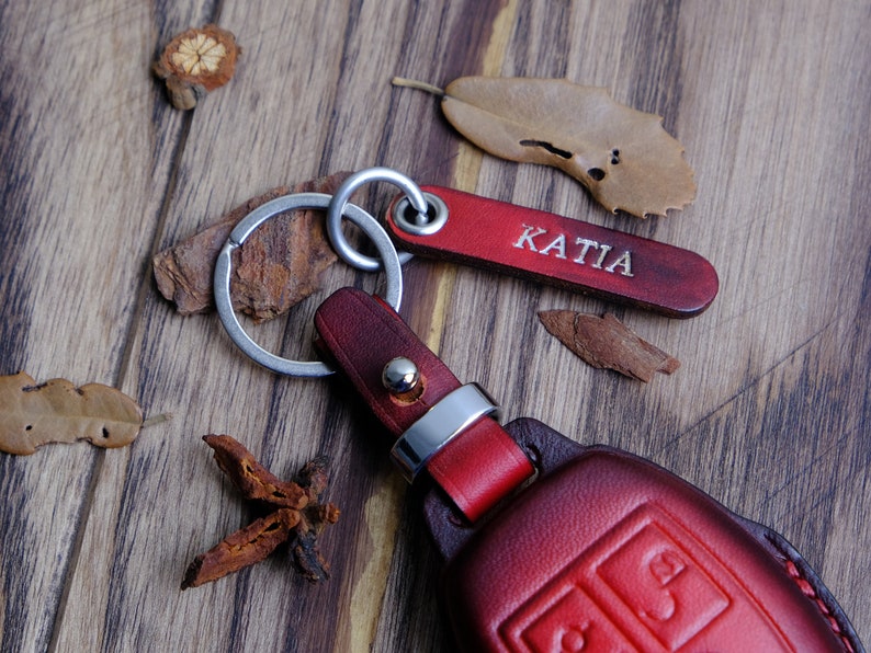 Mercedes E-class Accessories, Leather Key Case For E-class G-class GLA GLC GLK, Gift for Him, Personalized Gift, Mercedes Key Fob Cover