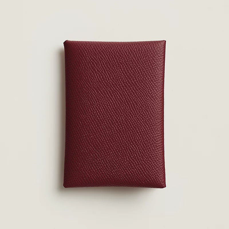 Calvi Duo Compact card holder - Epsom calfskin