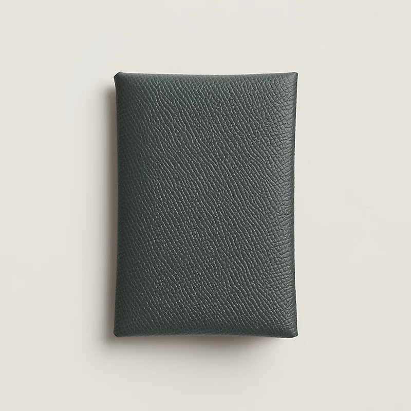 Calvi Duo Compact card holder - Epsom calfskin