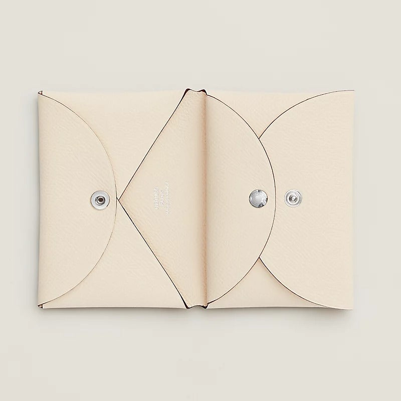 Calvi Duo Compact card holder - Epsom calfskin