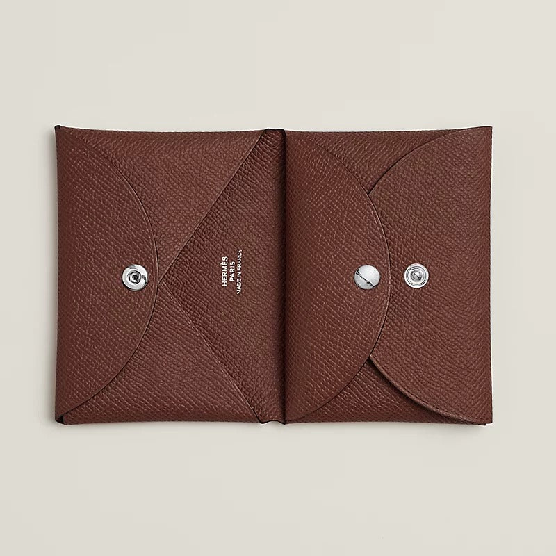 Calvi Duo Compact card holder - Epsom calfskin