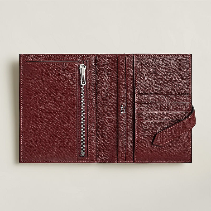 Bearn Compact wallet - Madame calfskin