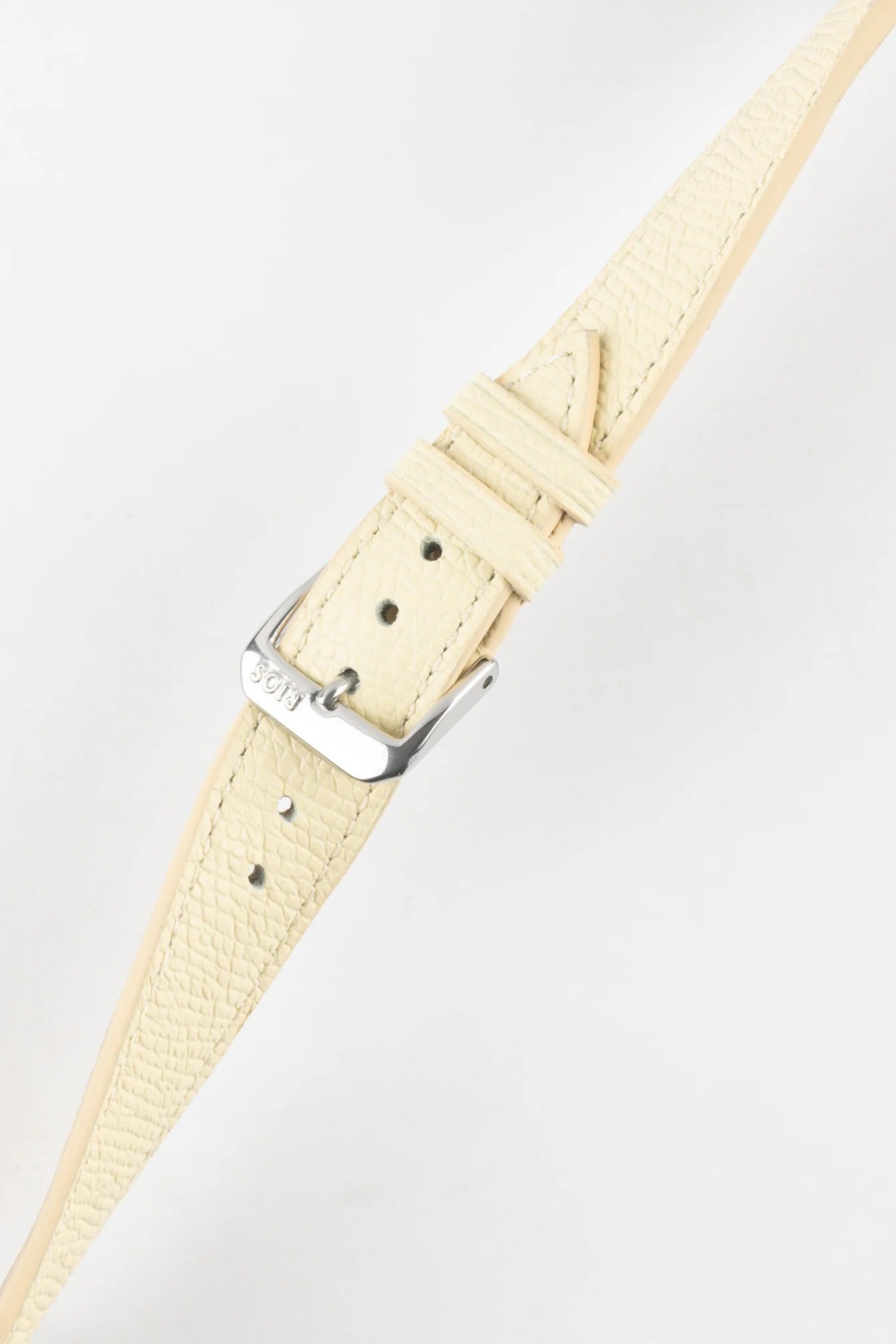 RIOS1931 FRENCH Leather Watch Strap in SAND