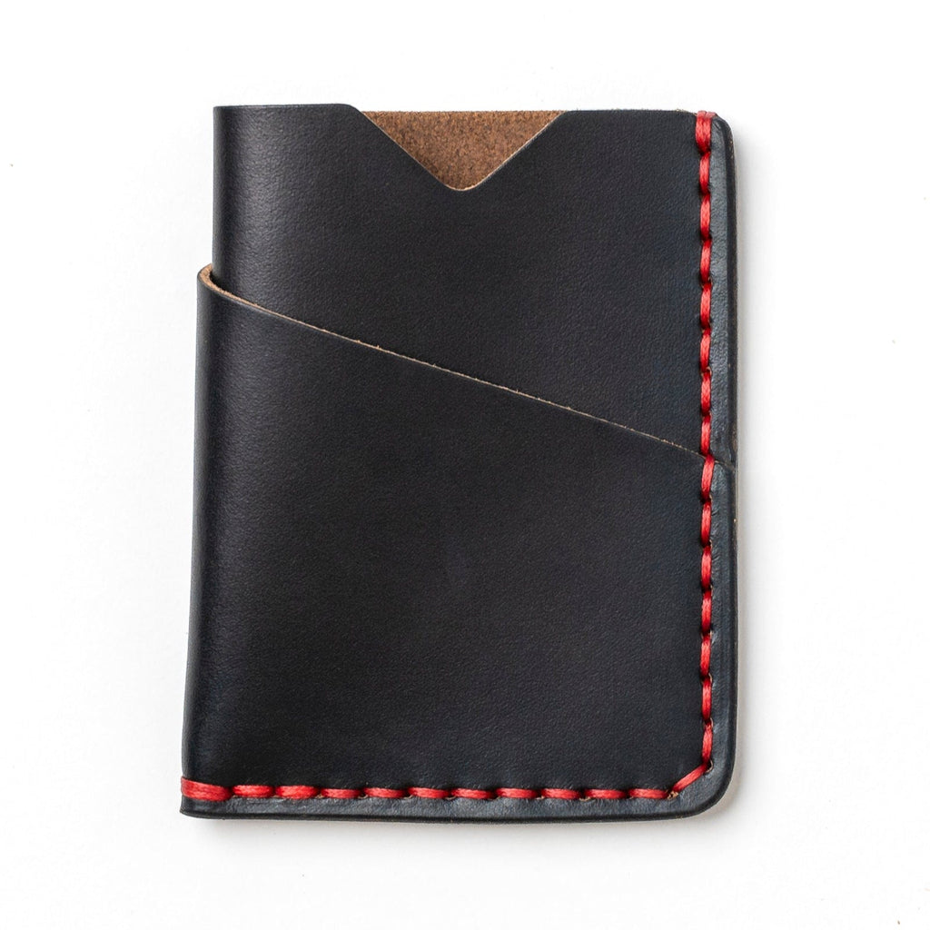 Leather Card Holder - Black