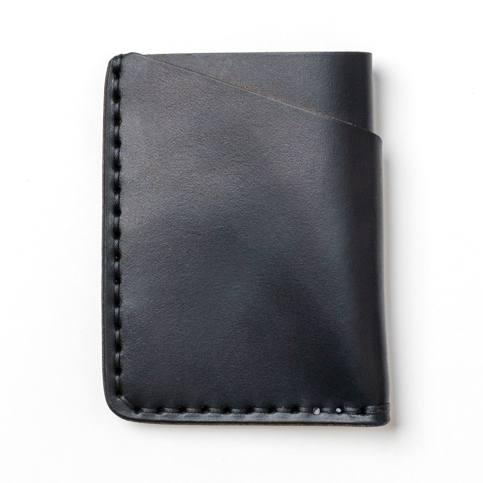 Leather Card Holder - Black