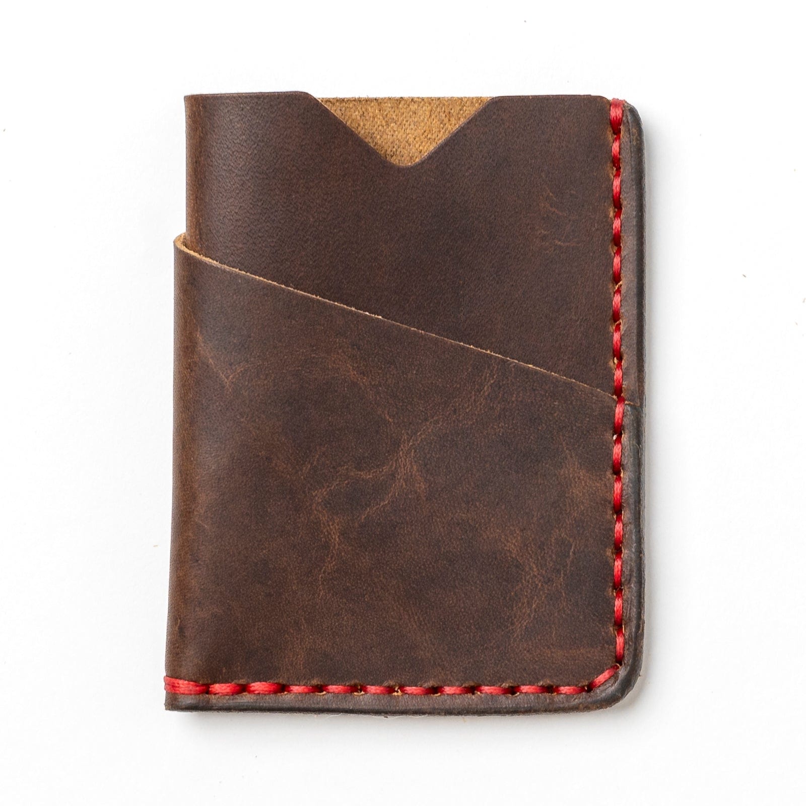 Leather Card Holder - Heritage Brown