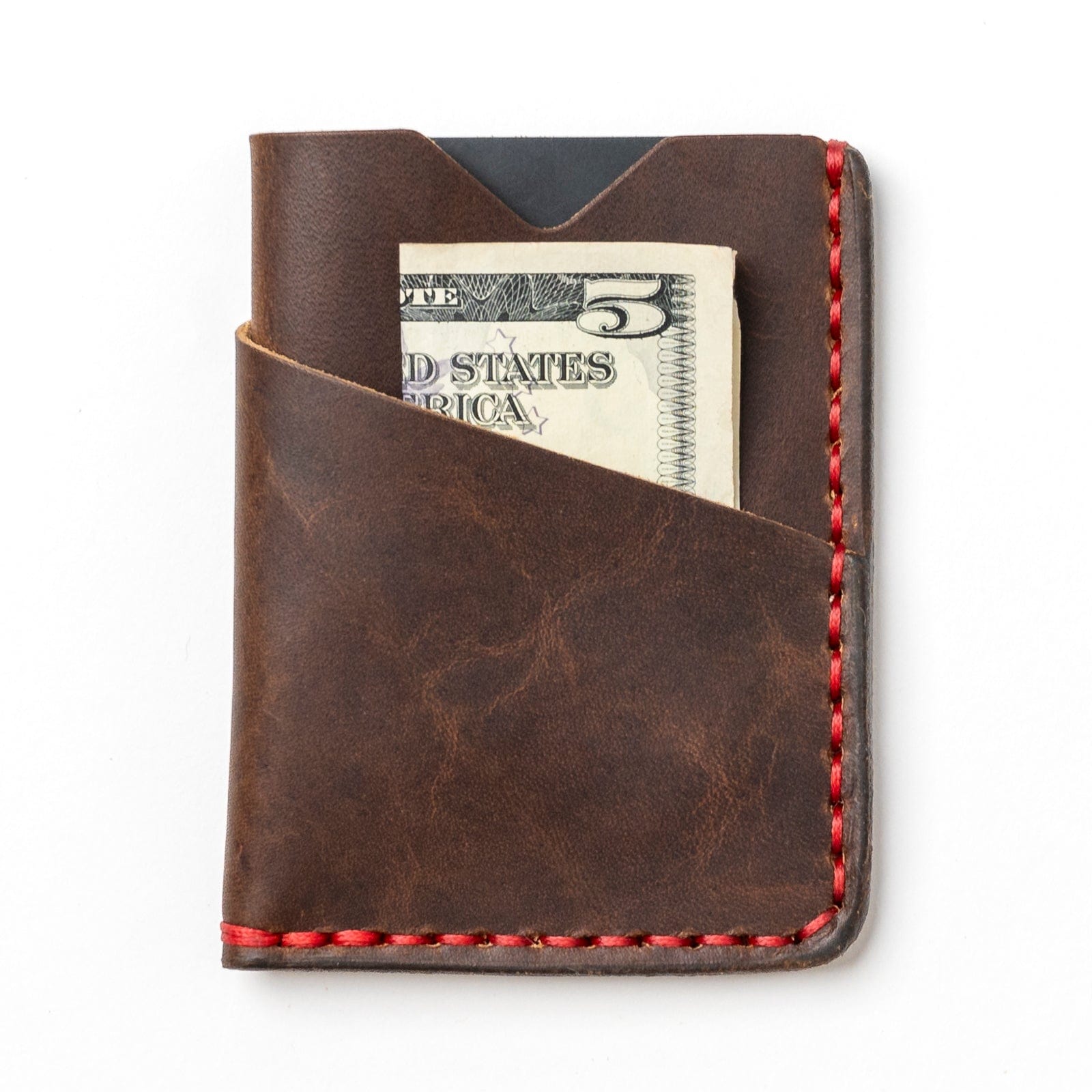 Leather Card Holder - Heritage Brown
