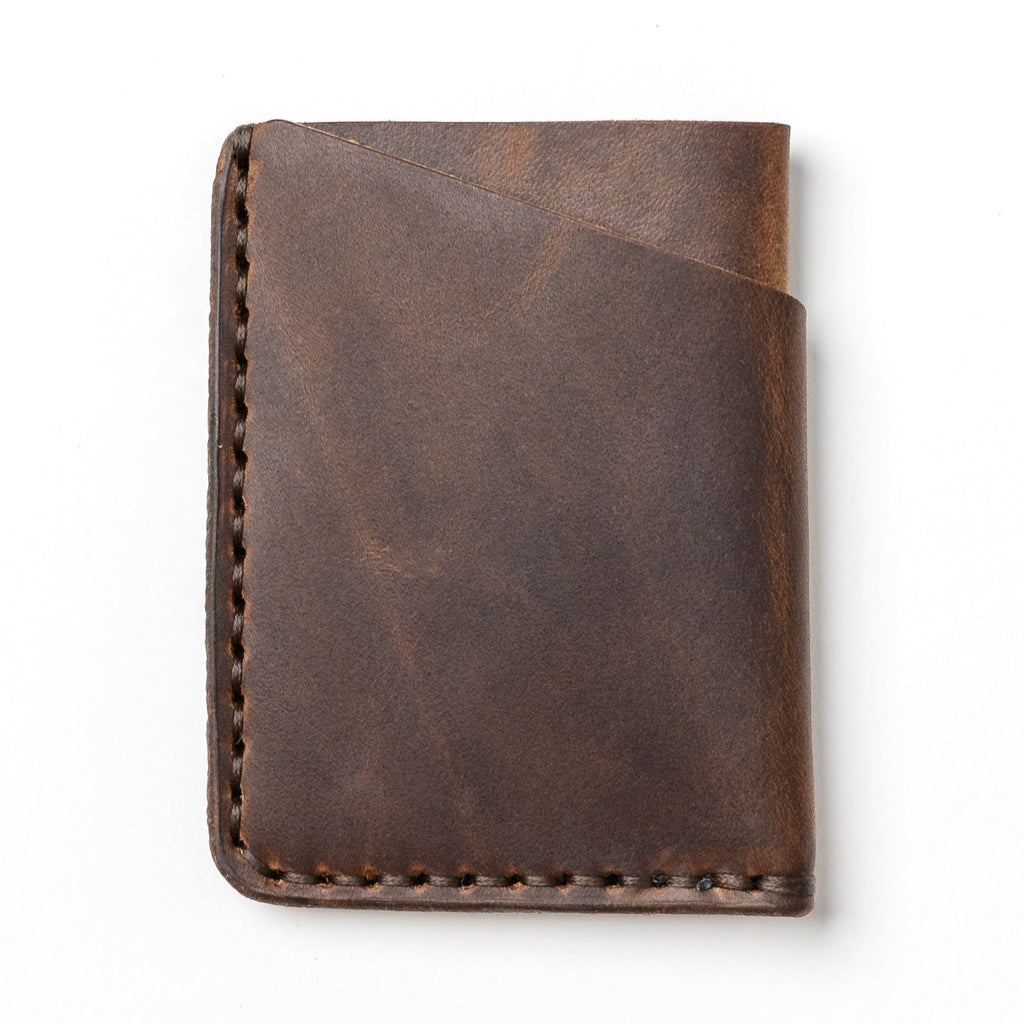 Leather Card Holder - Heritage Brown