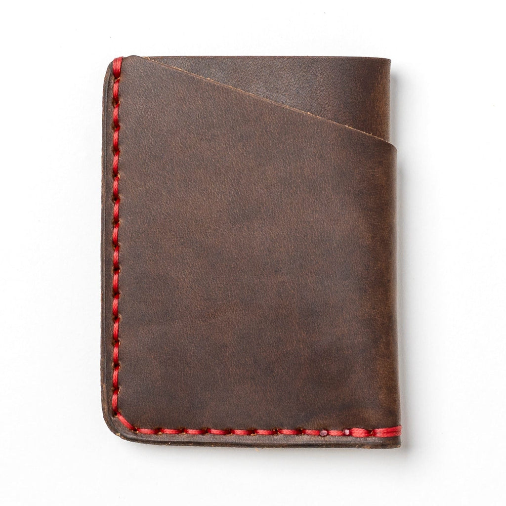 Leather Card Holder - Heritage Brown